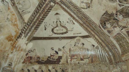 Wall paintings from Bundelkhand