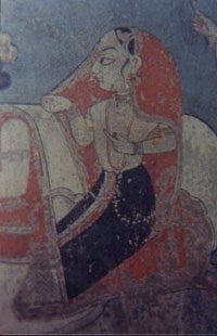 Wall paintings of Sankha Shyamji