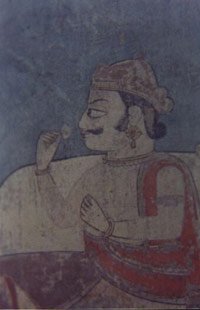 Wall paintings of Sankha Shyamji