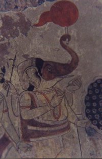 Wall paintings of Sankha Shyamji