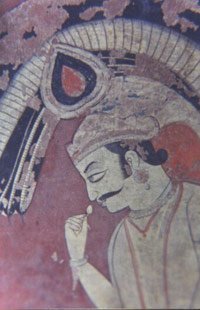 Wall paintings of Sankha Shyamji