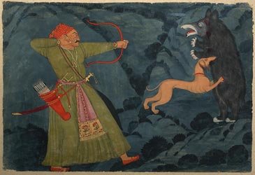 Indian Miniature paintings from Raghogarha