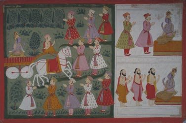 Indian Miniature paintings from Malwa