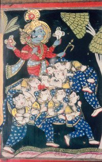 Indian Miniature paintings from Baghelkhand