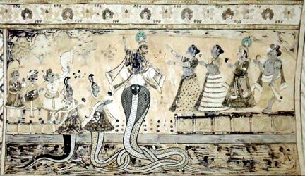 Wall paintings from Bundelkhand
